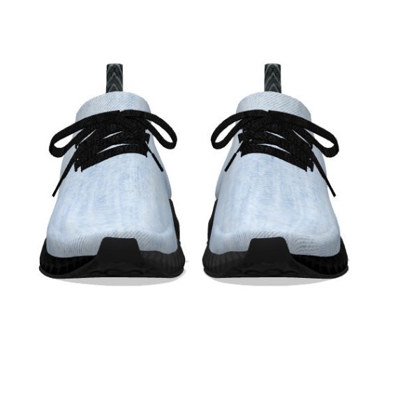 Light Denim - Black Soles